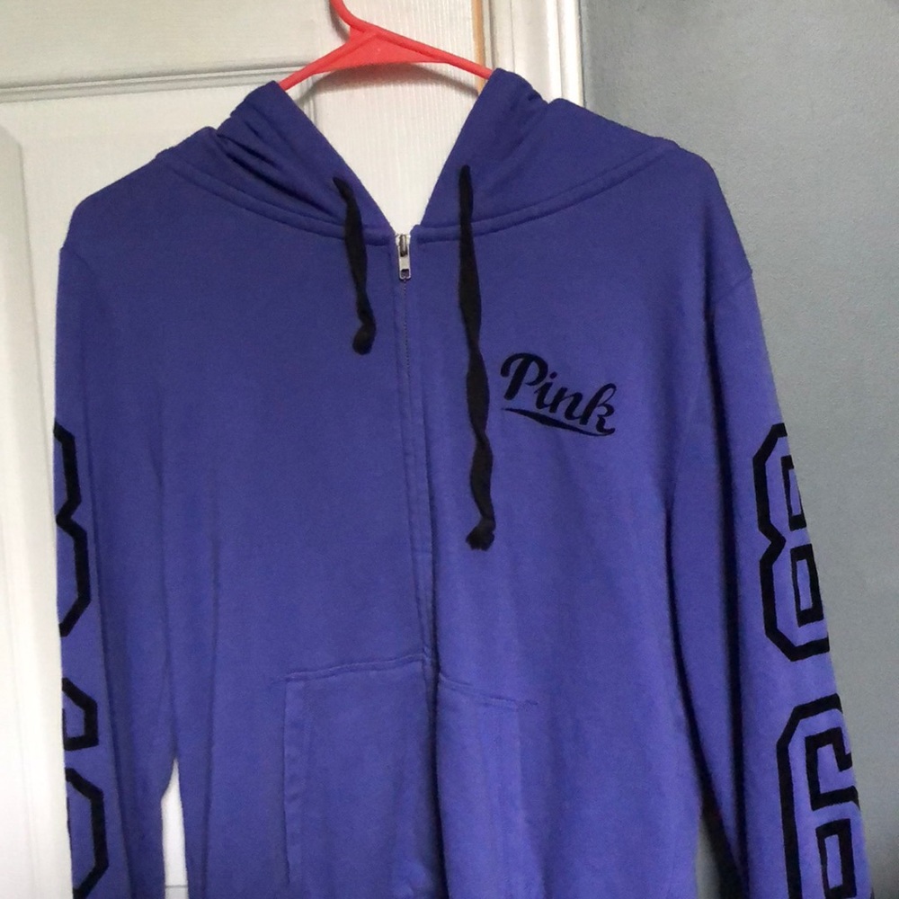 PINK purple and black jacket